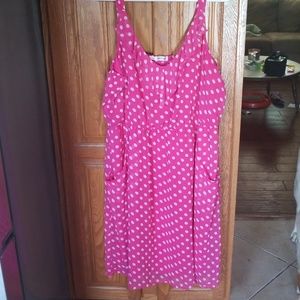 Pink Polka Dot dress